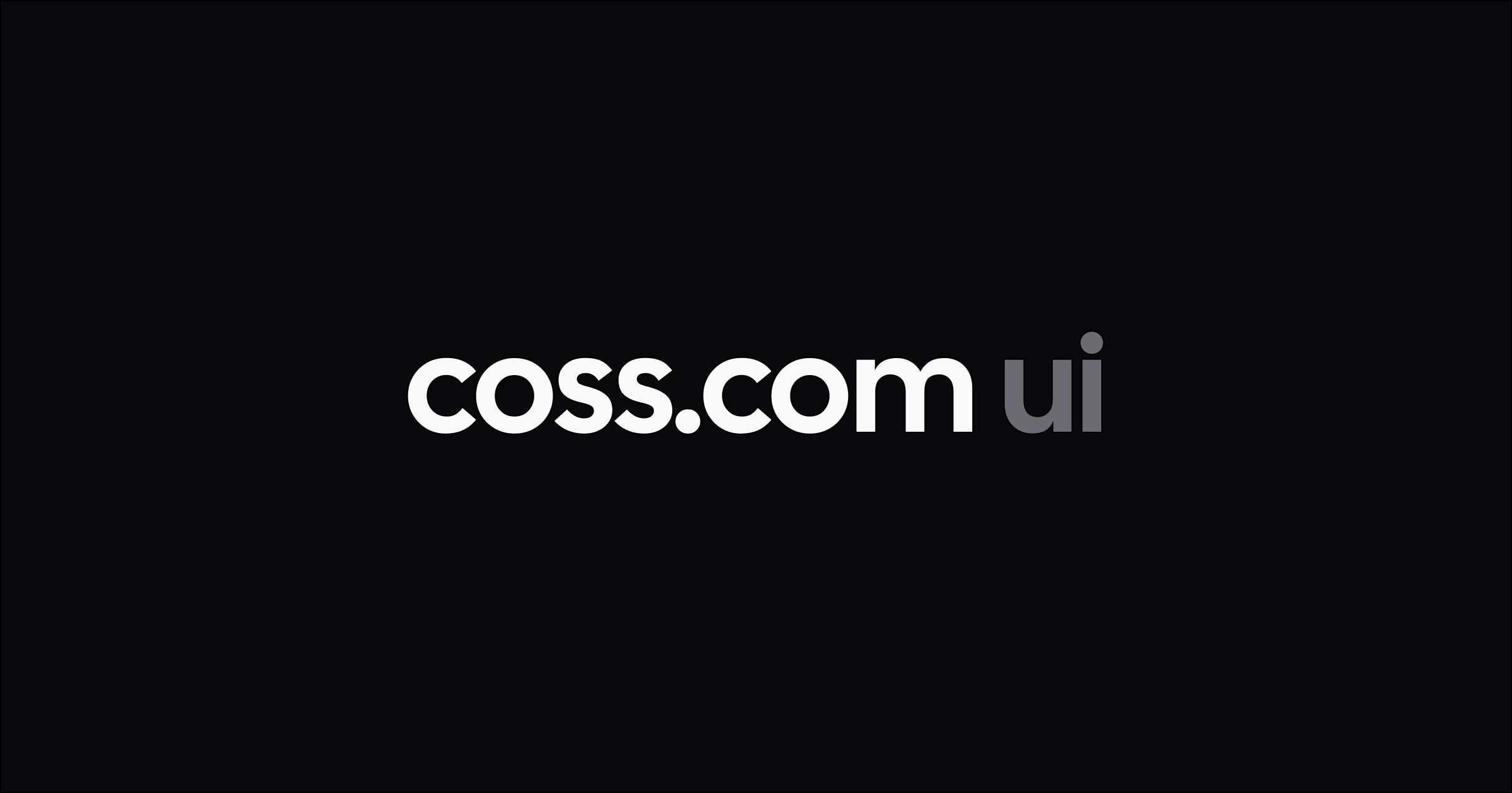 Button - coss ui